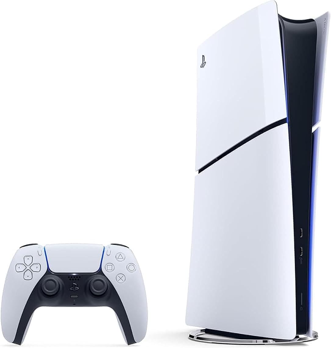 Sony PlayStation 5 Slim Digital Edition Console, Support 4K 120Hz, x86-64-AMD Ryzen Processor, AMD Radeon RDNA 2 GPU, 16GB RAM, Built-In 1TB SSD Storage International Version Sony PlayStation 5 Slim Digital Edition Console, Support 4K 120Hz, x86-64-AMD Ryzen Processor, AMD Radeon RDNA 2 GPU, 16GB RAM, Built-In 1TB SSD Storage International Version